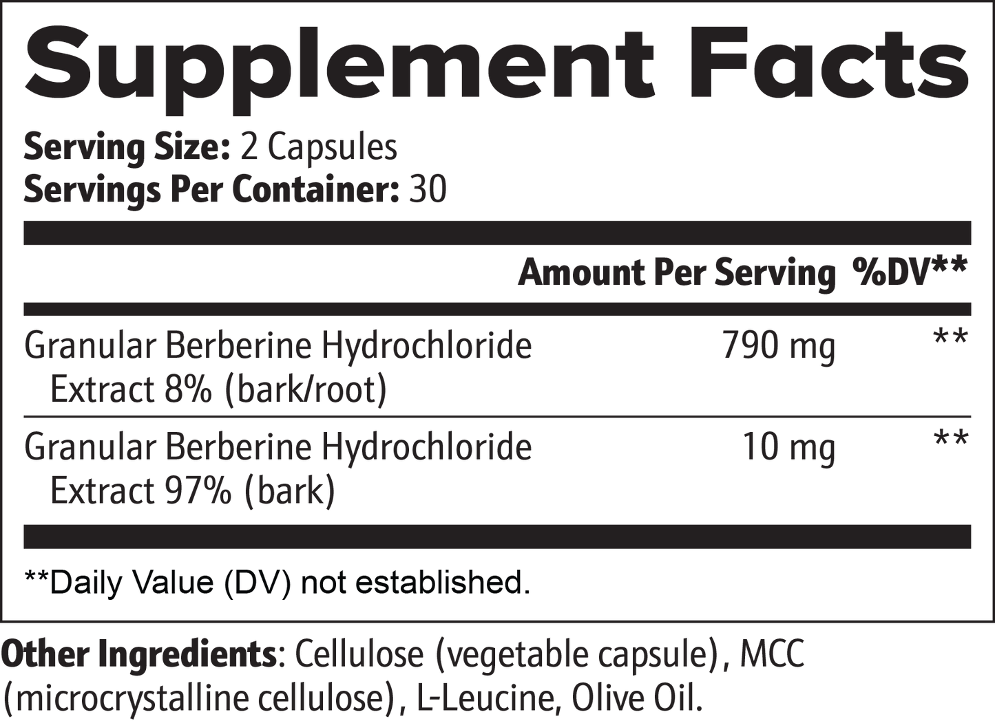 Metabolic Berberine