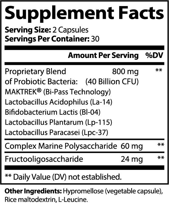 Metabolic Synbiotic 40B