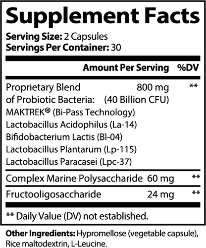 Metabolic Synbiotic 40B